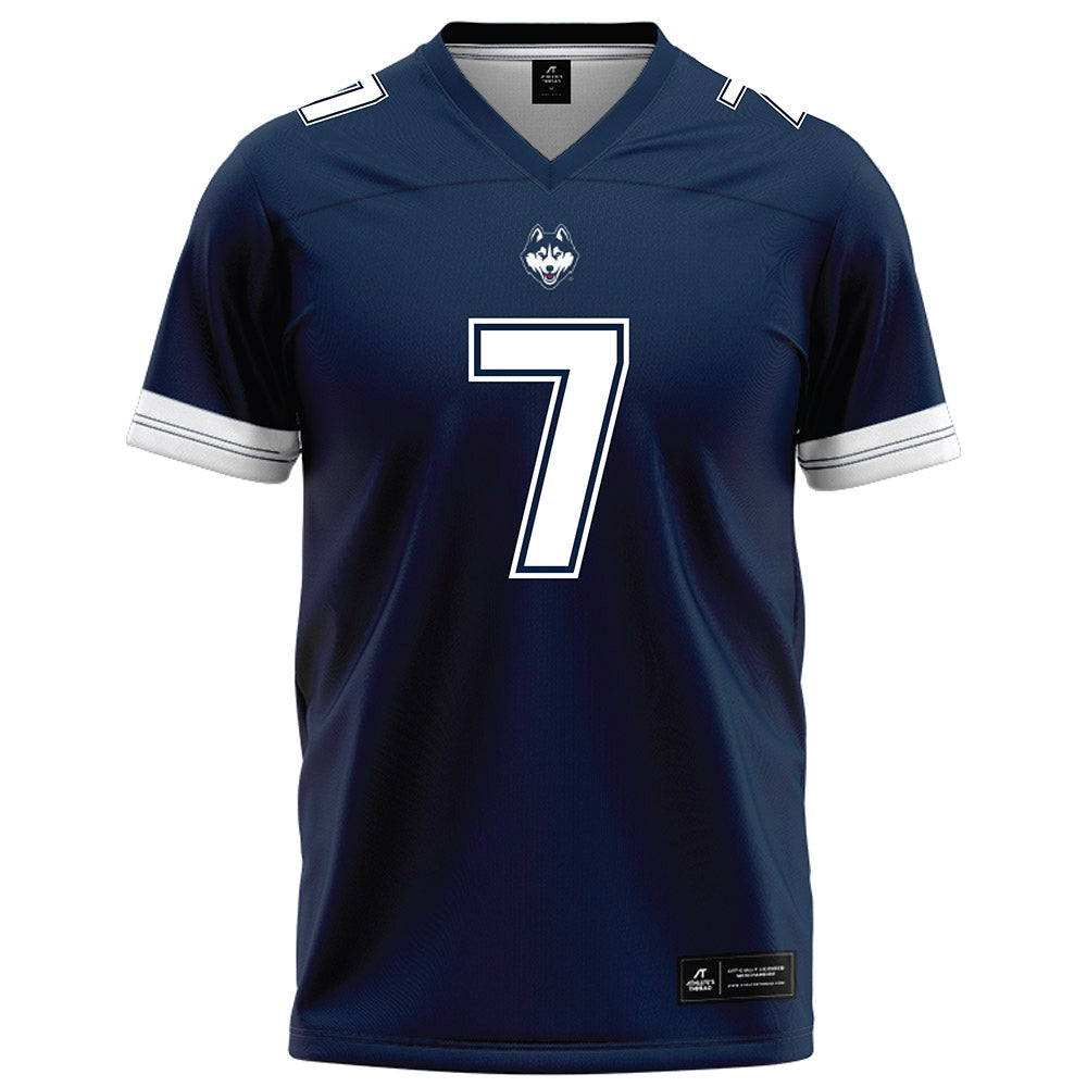 UConn - NCAA Football : Malachi Mclean - Navy Football Jersey