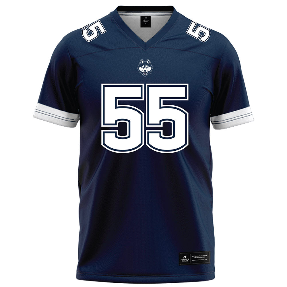 UConn - NCAA Football : Vincent Jackson - Navy Football Jersey-0