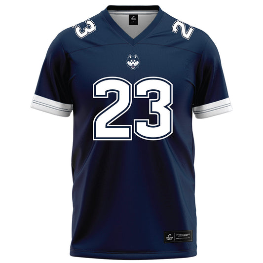 UConn - NCAA Football : Alfred Chea - Navy Football Jersey