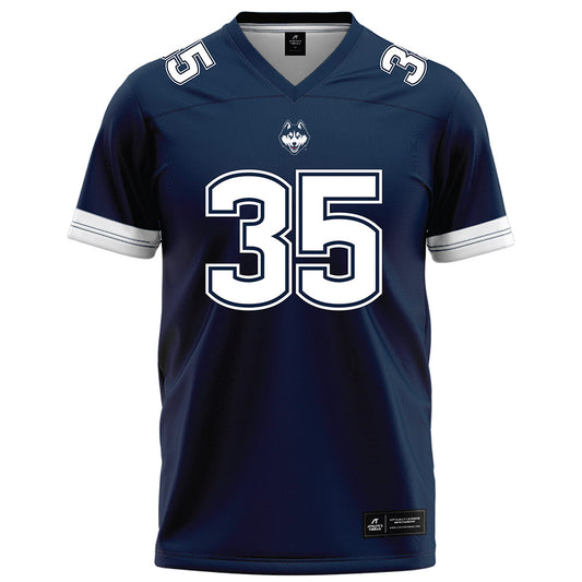 UConn - NCAA Football : Drew Buckley - Navy Football Jersey-0