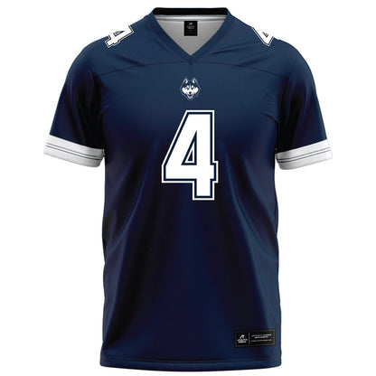 UConn - NCAA Football : Stanley Cross - Navy Football Jersey