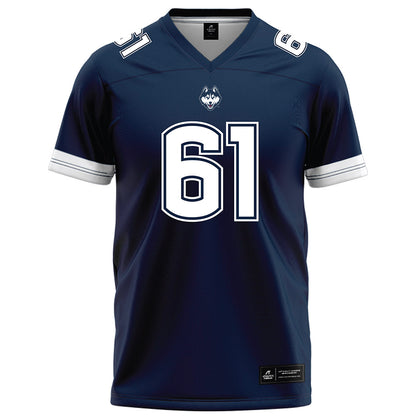 UConn - NCAA Football : Diego Rodriguez - Navy Football Jersey-0