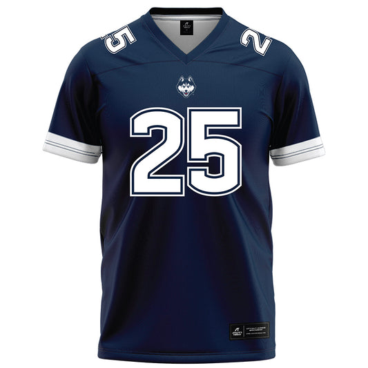 UConn - NCAA Football : Daniel Rose - Navy Football Jersey-0