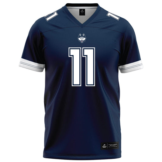 UConn - NCAA Football : Isiah Davis - Navy Football Jersey