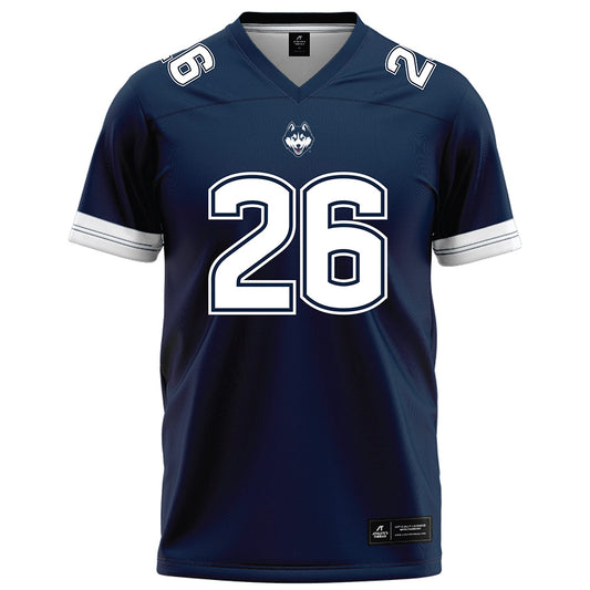 UConn - NCAA Football : Soren Rief - Navy Football Jersey-0