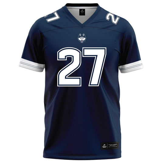 UConn - NCAA Football : Antoineo Harris - Navy Football Jersey-0