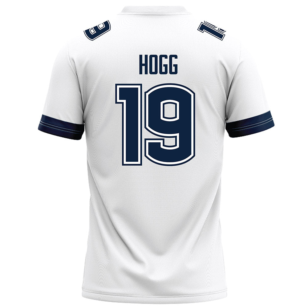 UConn - NCAA Football : Ethan Hogg - White Football Jersey-1