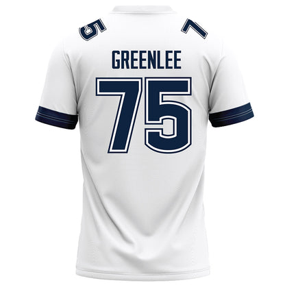 UConn - NCAA Football : Hill Greenlee - White Football Jersey-1