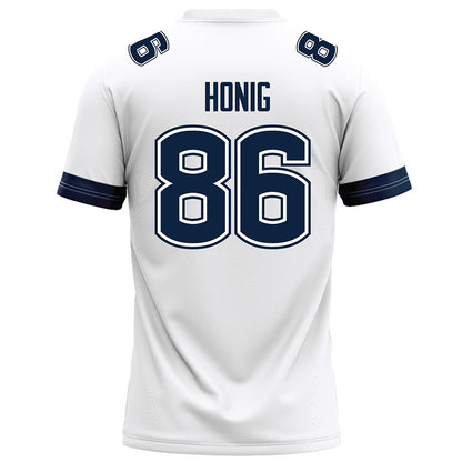 UConn - NCAA Football : Alexander Honig - White Football Jersey-1