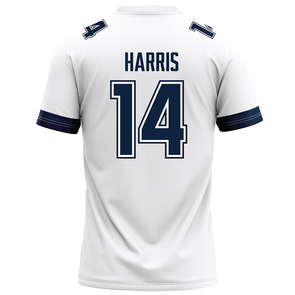 UConn - NCAA Football : Nick Harris - White Football Jersey-1