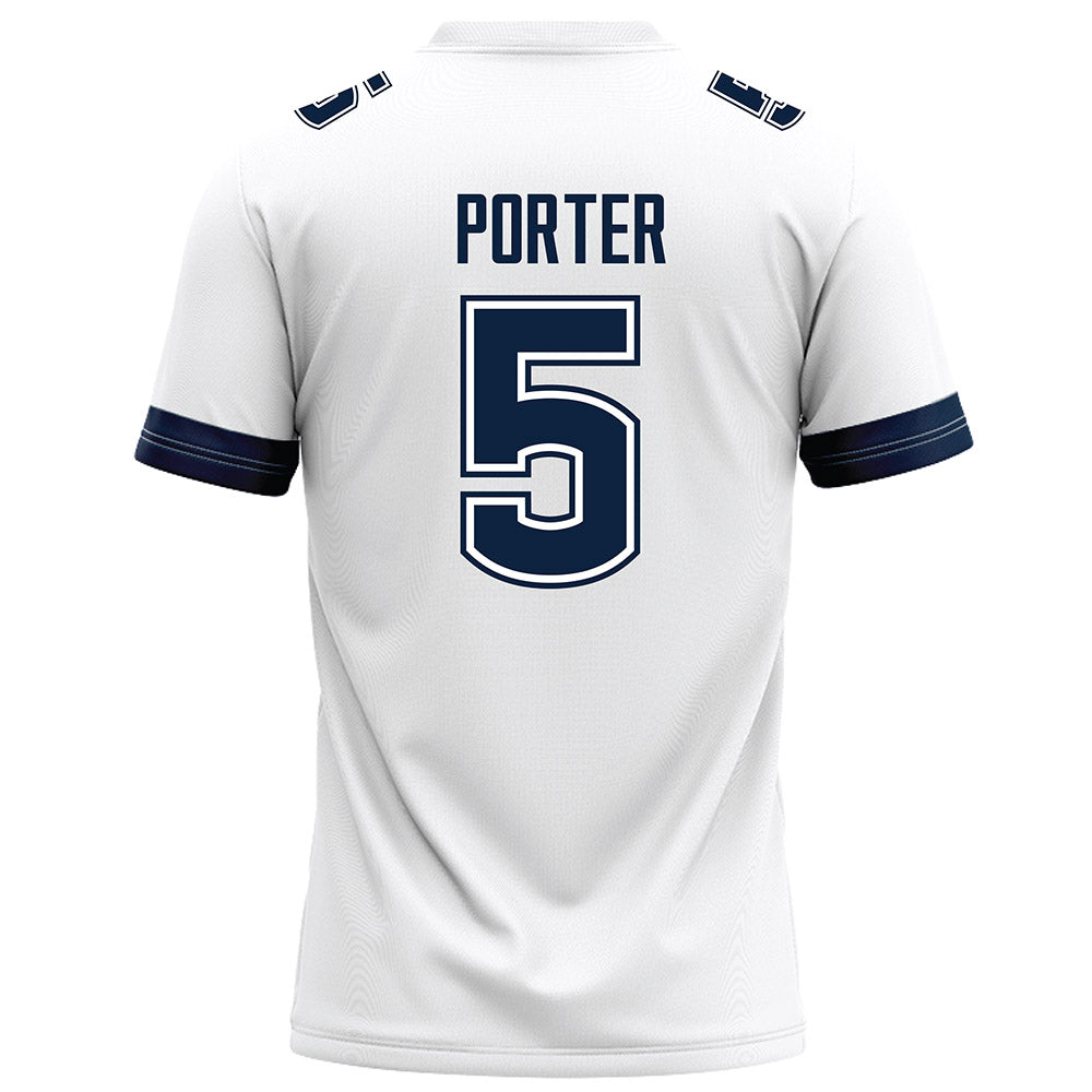 UConn - NCAA Football : Shamar Porter - White Football Jersey-1