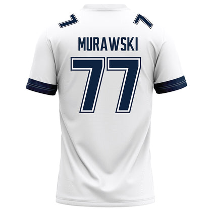 UConn - NCAA Football : Benjamin Murawski - White Football Jersey-1
