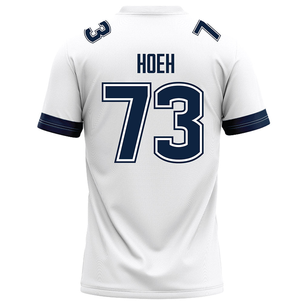 UConn - NCAA Football : Wes Hoeh - White Football Jersey-1