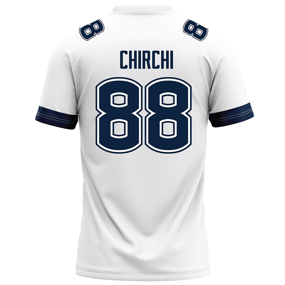 UConn - NCAA Football : Nader Chirchi - White Football Jersey-1