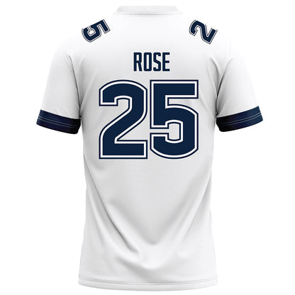 UConn - NCAA Football : Daniel Rose - White Football Jersey-1