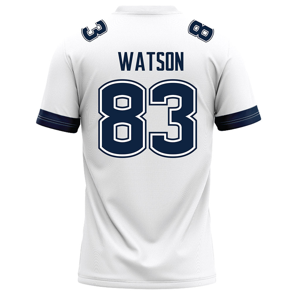 UConn - NCAA Football : Xavier Watson - White Football Jersey-1