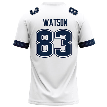 UConn - NCAA Football : Xavier Watson - White Football Jersey-1