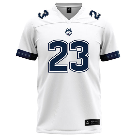 UConn - NCAA Football : Diondre Glover - White Football Jersey-0