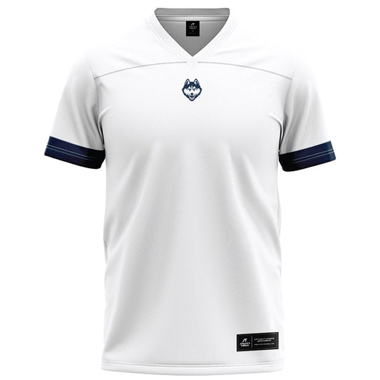 UConn - NCAA Football : Jayden Davis - White Football Jersey-0
