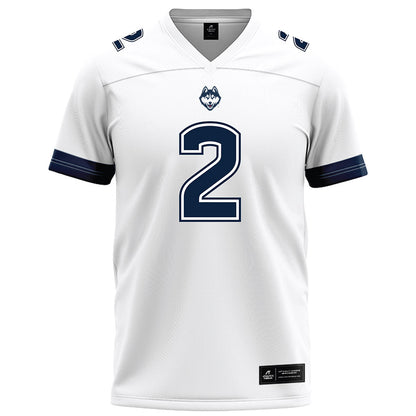 UConn - NCAA Football : Joe Fagnano - White Football Jersey-0
