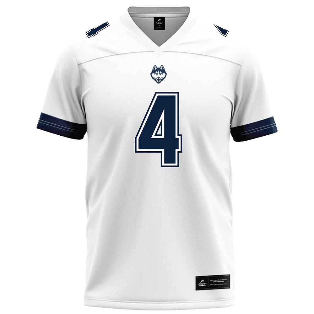 UConn - NCAA Football : Thai Chiaokhiao-Bowman - White Football Jersey-0