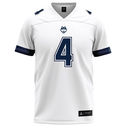 UConn - NCAA Football : Thai Chiaokhiao-Bowman - White Football Jersey-0