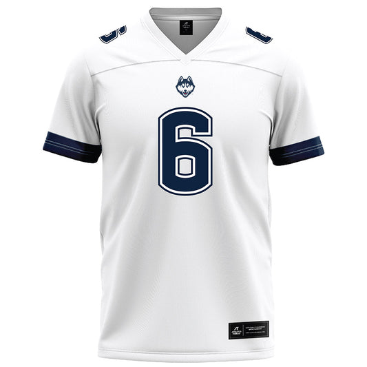 UConn - NCAA Football : Reymello Murphy - White Football Jersey-0