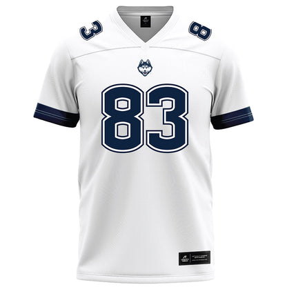 UConn - NCAA Football : Xavier Watson - White Football Jersey-0