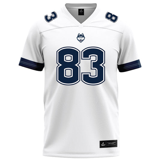 UConn - NCAA Football : Xavier Watson - White Football Jersey-0