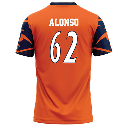 UTSA - NCAA Football : Daniel Alonso - Orange Football Jersey