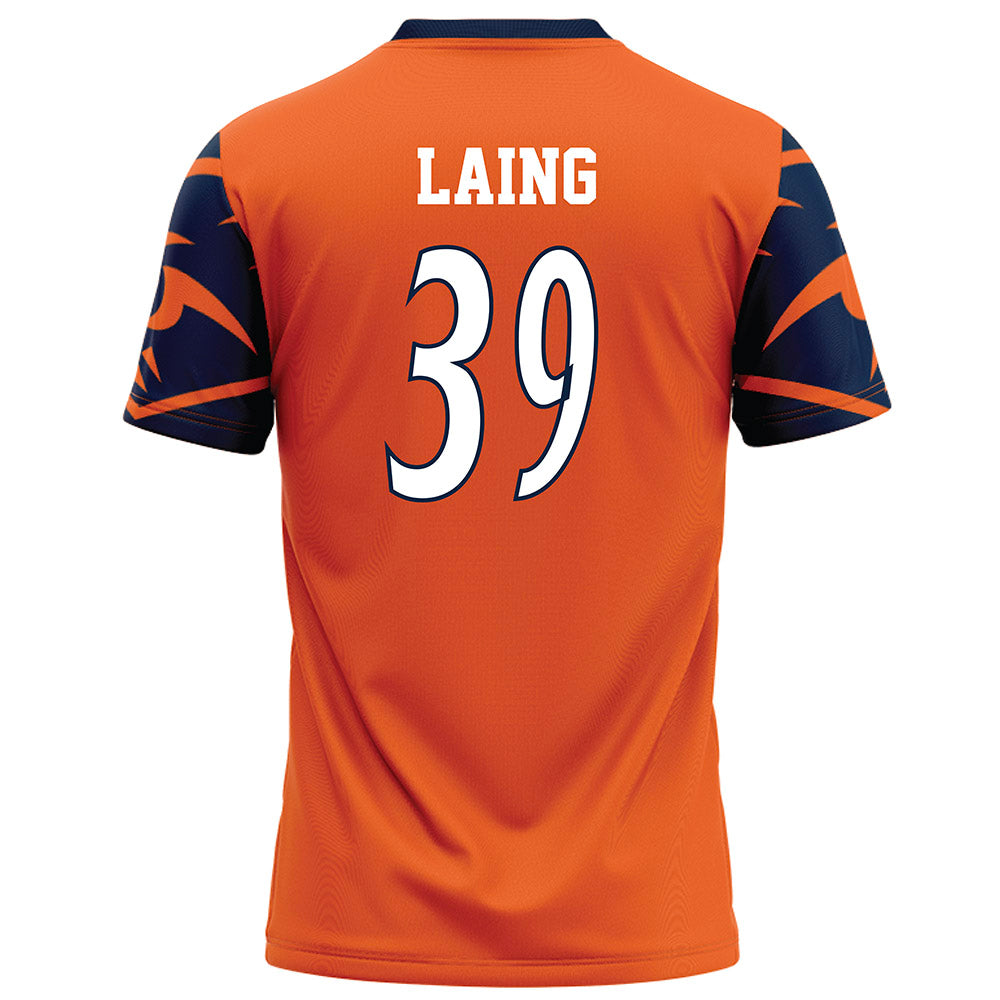 UTSA - NCAA Football : Ethan Laing - Orange Football Jersey