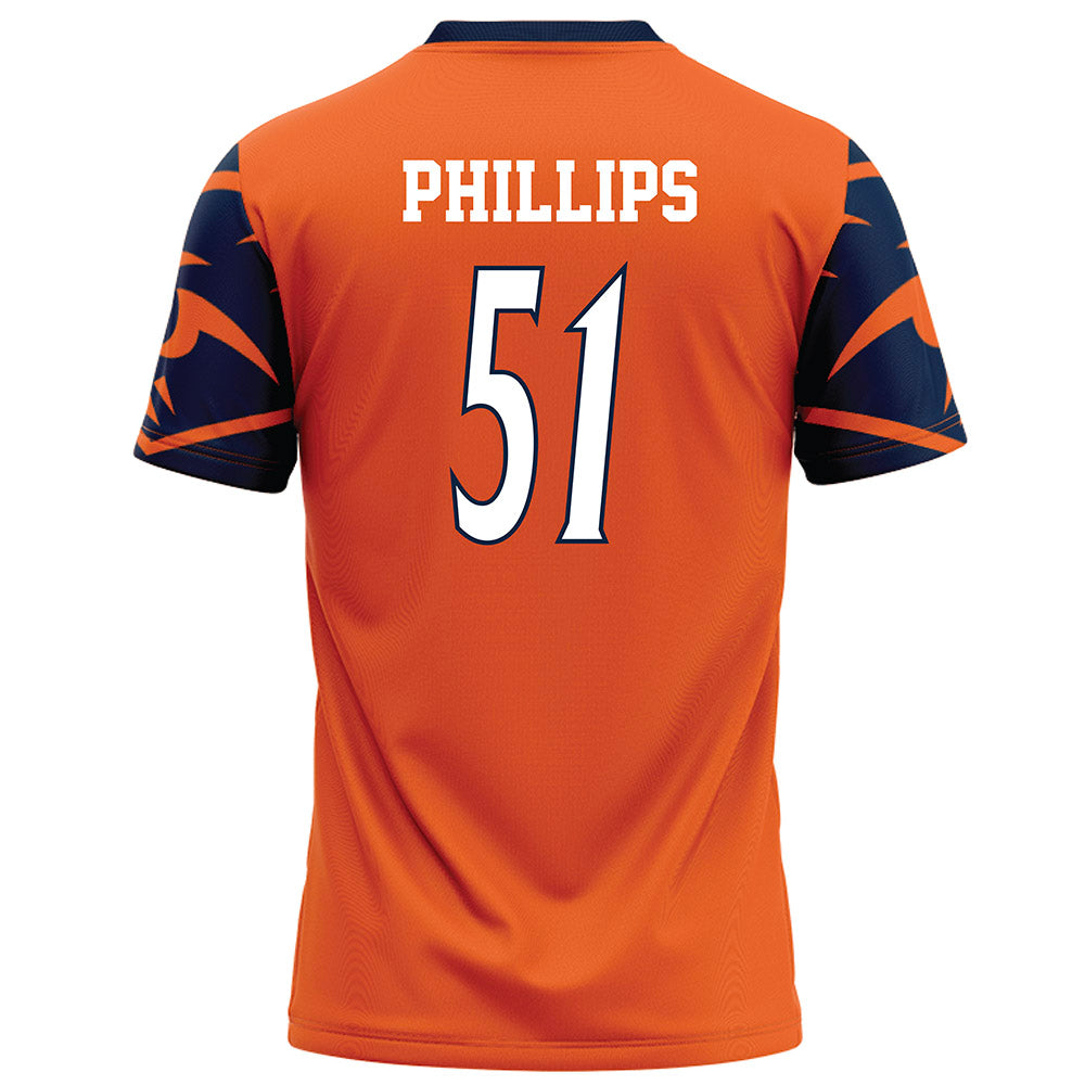 UTSA - NCAA Football : Austin Phillips - Orange Football Jersey