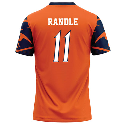 UTSA - NCAA Football : Brevin Randle - Orange Football Jersey