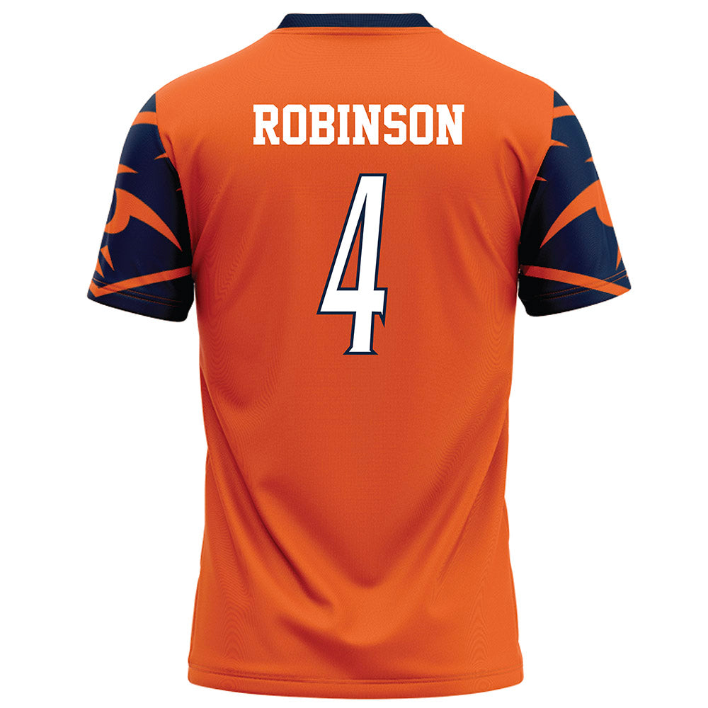 UTSA - NCAA Football : Ken Robinson - Orange Football Jersey