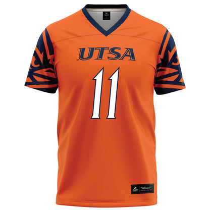 UTSA - NCAA Football : Brevin Randle - Orange Football Jersey