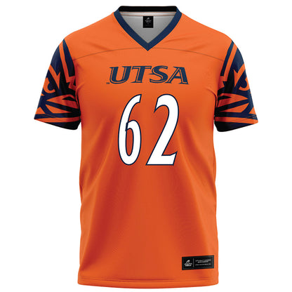 UTSA - NCAA Football : Daniel Alonso - Orange Football Jersey