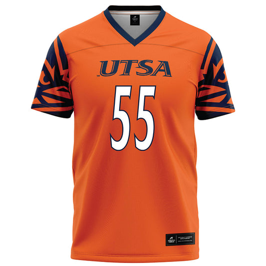 UTSA - NCAA Football : Amare Johnson - Orange Football Jersey