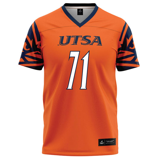 UTSA - NCAA Football : Jaylen Garth - Orange Football Jersey