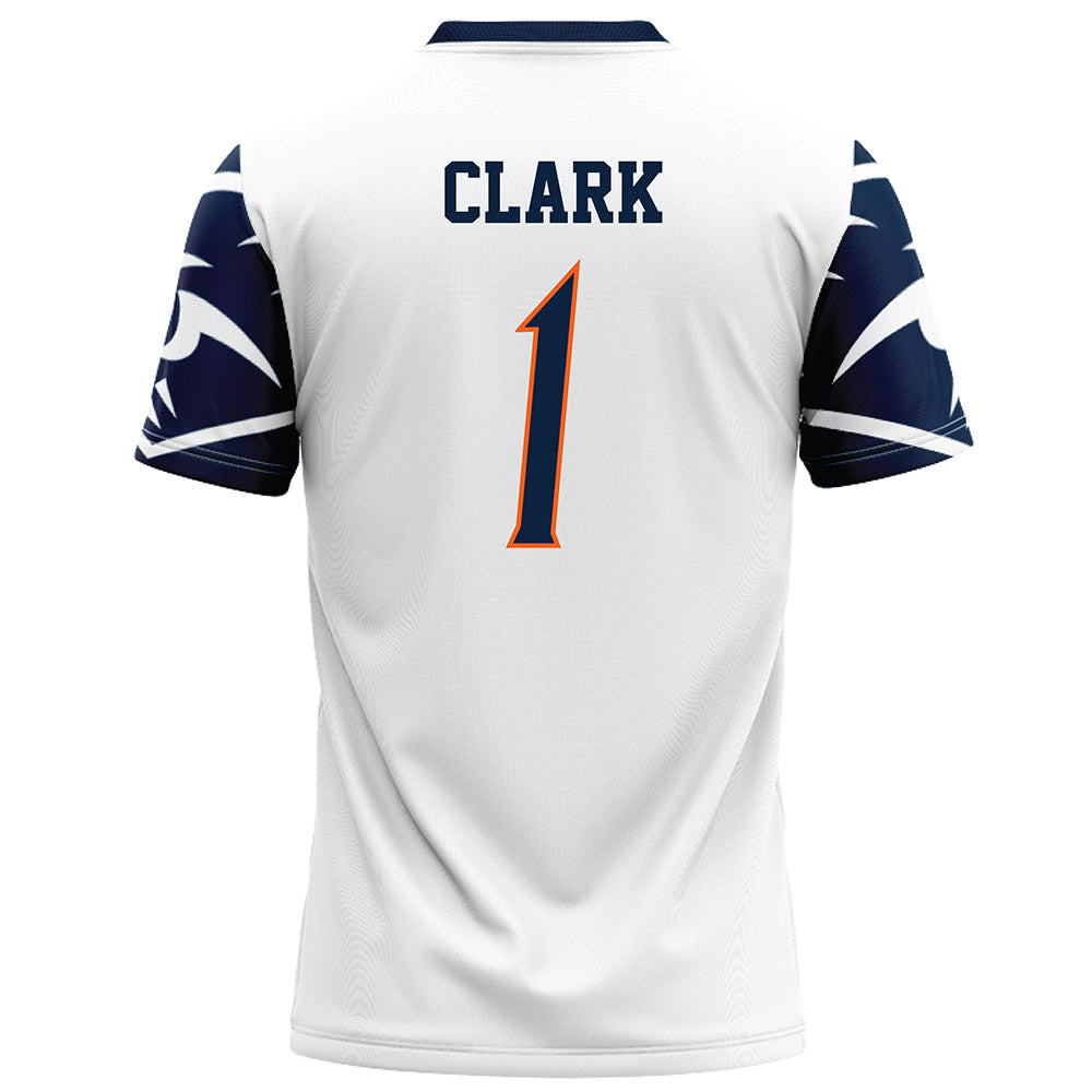 UTSA - NCAA Football : De'Corian Clark - White Football Jersey