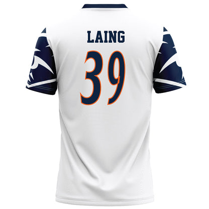 UTSA - NCAA Football : Ethan Laing - White Football Jersey