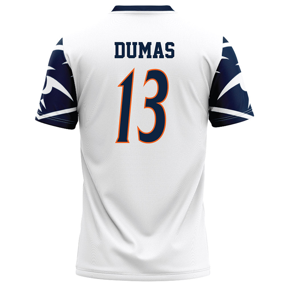 UTSA - NCAA Football : Syrus Dumas - White Football Jersey