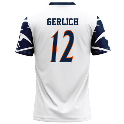 UTSA - NCAA Football : Max Gerlich - White Football Jersey-1