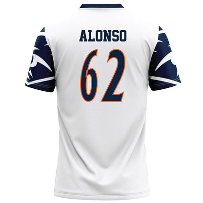 UTSA - NCAA Football : Daniel Alonso - White Football Jersey