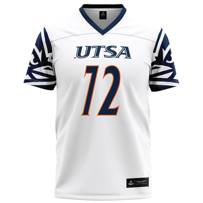 UTSA - NCAA Football : Briley Brown - White Football Jersey