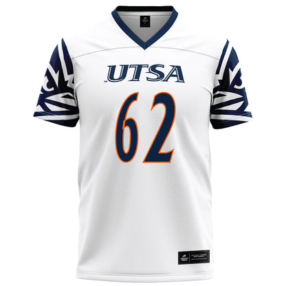 UTSA - NCAA Football : Daniel Alonso - White Football Jersey