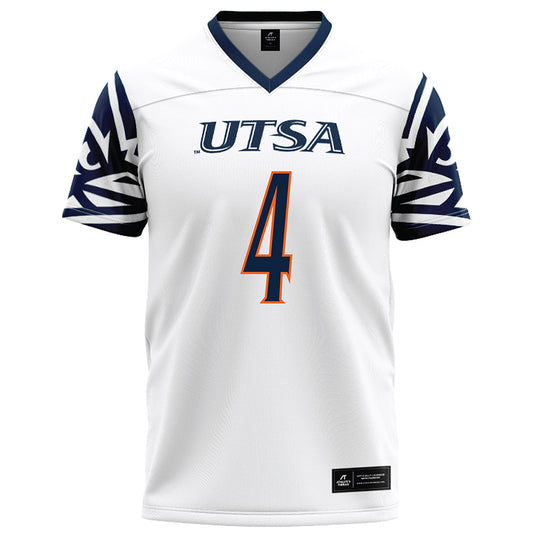 UTSA - NCAA Football : Kevorian Barnes - White Football Jersey