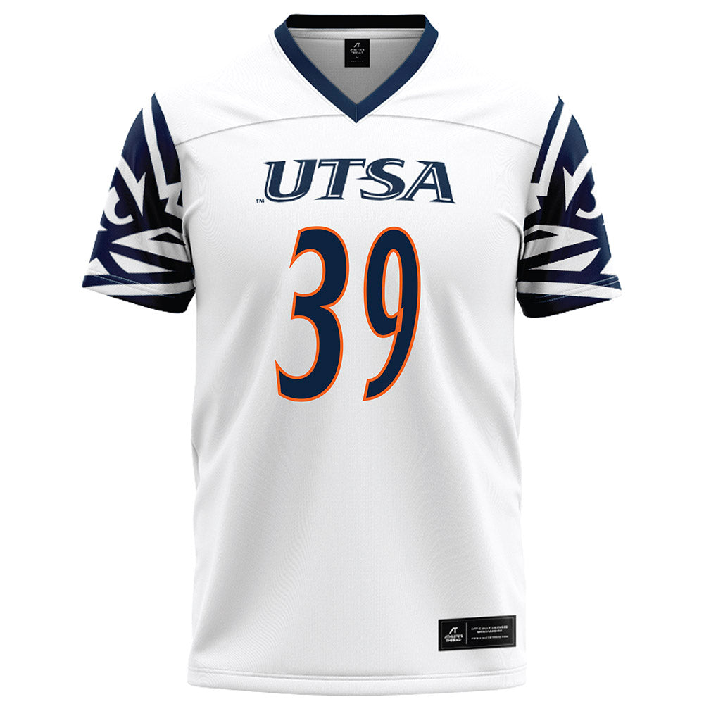 UTSA - NCAA Football : Ethan Laing - White Football Jersey