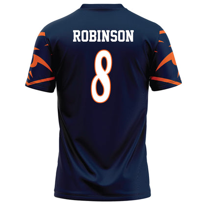 UTSA - NCAA Football : Jimmori Robinson - Navy Football Jersey