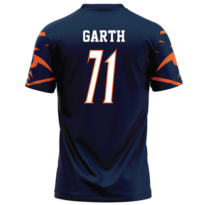 UTSA - NCAA Football : Jaylen Garth - Navy Football Jersey