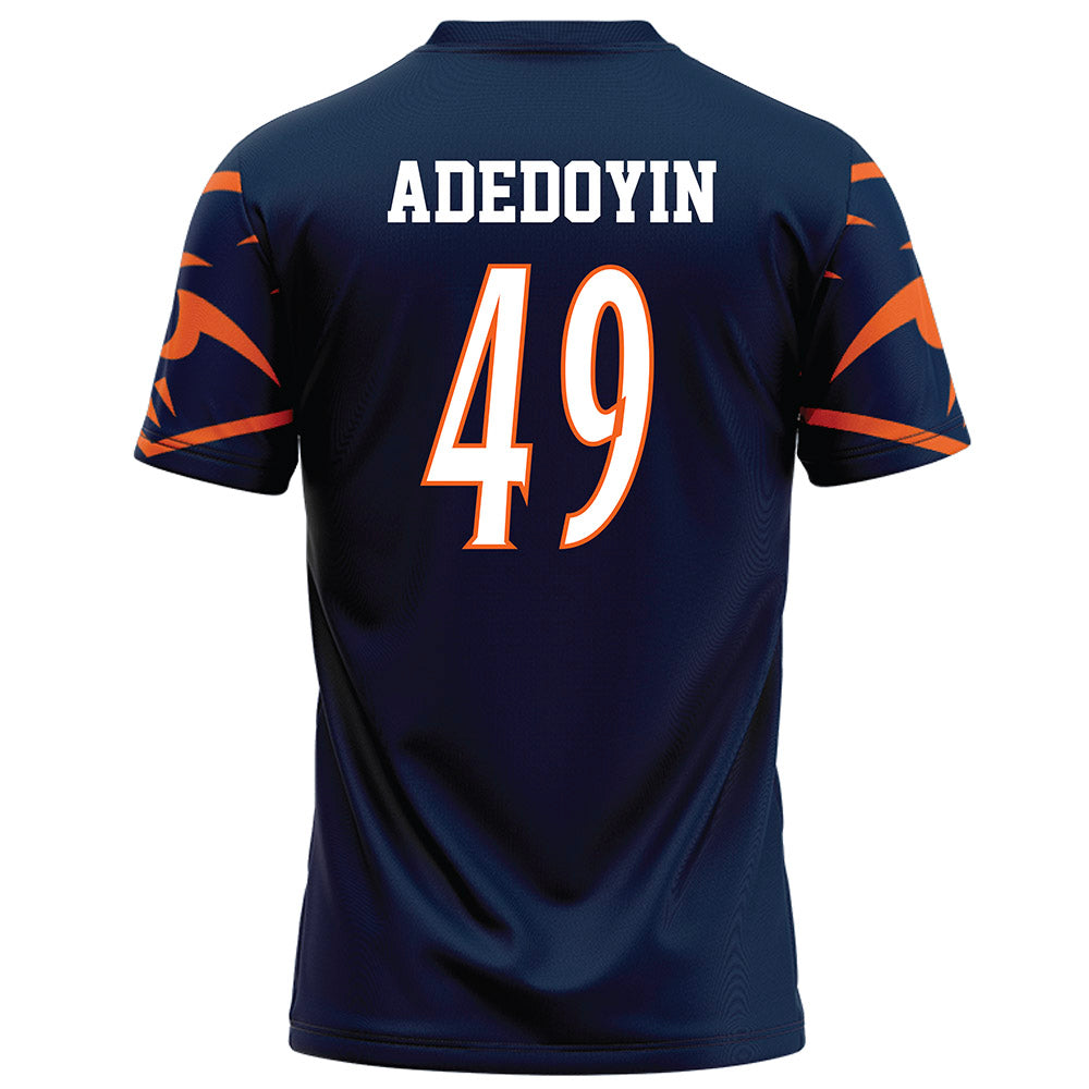 UTSA - NCAA Football : David Adedoyin - Navy Football Jersey